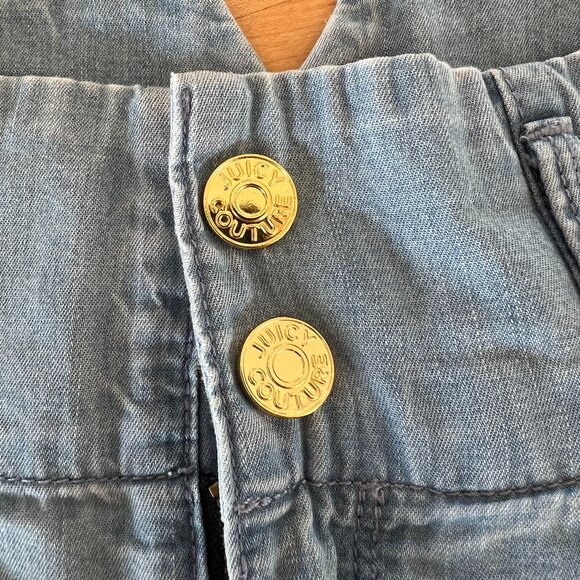 Juicy Couture Black Label Wide-Leg Crop Jeans – Luxe, Dramatic, & Effortless! - Picture 9 of 10